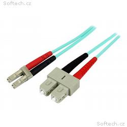 StarTech.com 2m Fiber Optic Cable - 10 Gb Aqua - M
