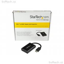 StarTech.com USB C to HDMI 2.0 Adapter with Power 