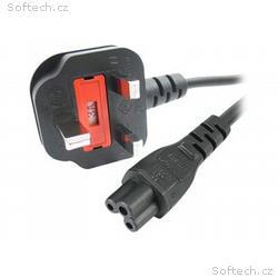 StarTech.com 3ft (1m) UK Laptop Power Cable, BS 13