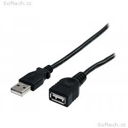 StarTech.com 10 ft Black USB 2.0 Extension Cable A