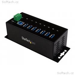 StarTech.com 7-Port USB 3.0 Hub - Metal Industrial