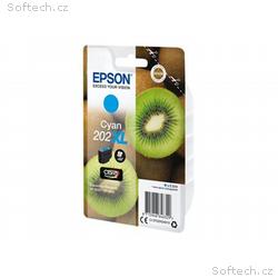 Epson 202XL - 8.5 ml - XL - azurová - originální -