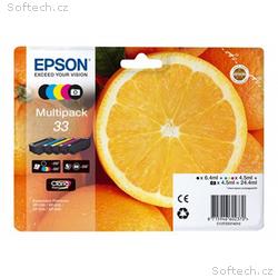 Epson 33 Multipack - 5-balení - 24.4 ml - černá, ž