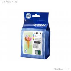 Brother LC3213 Value Pack - 4-balení - černá, žlut