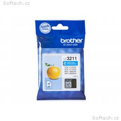 Brother LC3211C - Azurová - originální - inkoustov