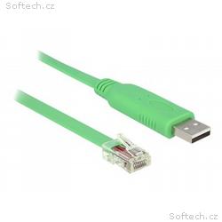 Delock - USB, sériový kabel - USB (M) do RJ-45 (M)