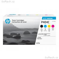 HP CLT-P404C - 4-balení - černá, žlutá, azurová, p