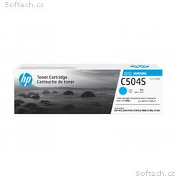 HP CLT-C504S - Azurová - originální - kazeta s bar