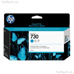 HP 730 - 130 ml - azurová - originální - DesignJet