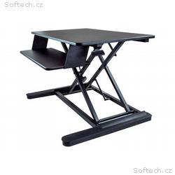 Startech Sit Stand Desk Converter with Keyboard Tr