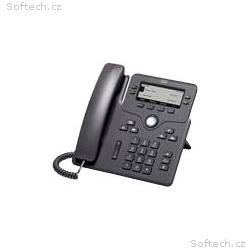 Cisco IP Phone 6851 - Telefon VoIP - SIP, SRTP - 4