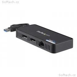 StarTech.com USB 3.0 Mini Dock, Dual Monitor USB-A