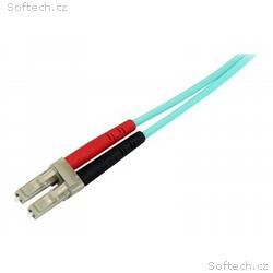 StarTech.com Aqua OM4 Duplex Multimode Fiber - 1m,