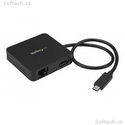 StarTech.com USB C Multiport Adapter, Portable USB