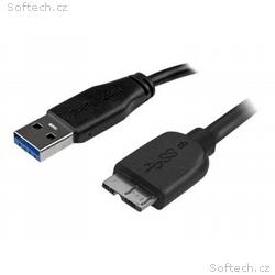 StarTech 3m 10ft Slim USB 3.0 A to Micro B Cable M