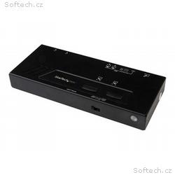 StarTech.com 2x2 HDMI Matrix Switcher - 4K UltraHD