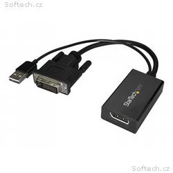StarTech.com DVI to DisplayPort Adapter - USB Powe