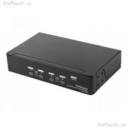 StarTech.com 4 Port DisplayPort KVM Switch, 4K 60H
