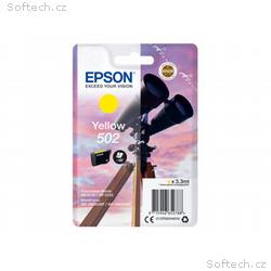 Epson 502 - 3.3 ml - žlutá - originální - blistr s