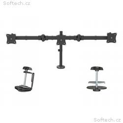 StarTech.com Desk Mount Triple Monitor Arm, Ergono