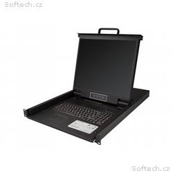 StarTech.com 8 Port Rackmount KVM Console with 6ft
