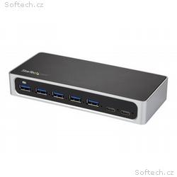 StarTech.com 7 Port USB C Hub with Fast Charge Por