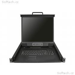 StarTech.com 16 Port Rackmount KVM Console with 6f