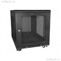 StarTech.com 12U Server Rack Cabinet, 4-Post Adjus