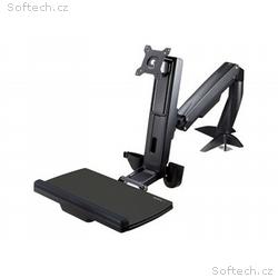 StarTech.com Sit Stand Monitor Arm, Desk Mount Adj