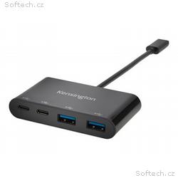Kensington CH1000 - Rozbočovač - 2 x USB 3.1 + 2 x