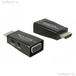 Delock Adapter HDMI-A male > VGA female with Audio