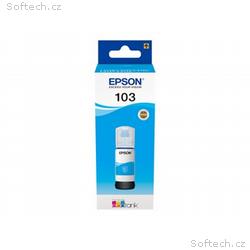 Epson 103 - 65 ml - azurová - originální - doplněn