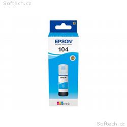 Epson EcoTank 104 - 65 ml - azurová - originální -