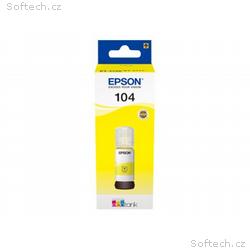 Epson EcoTank 104 - 65 ml - žlutá - originální - i