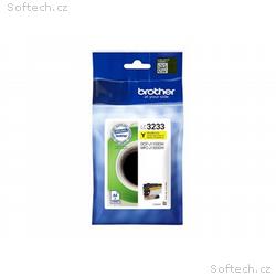 Brother LC3233Y - Tmavá žlutá - originální - tisko