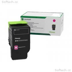 Lexmark - Purpurová - originální - kazeta s barviv