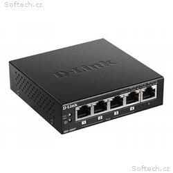 D-Link DGS 1005P - Přepínač - 5 x 10, 100, 1000 (4