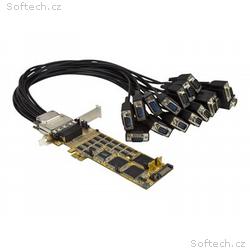 StarTech.com 16 Port PCI Express Serial Card - Hig