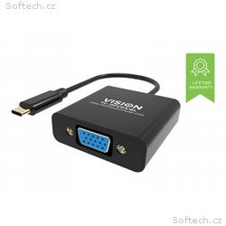 VISION - Video adaptér - 24 pin USB-C s piny (male