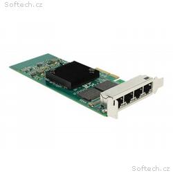 Delock PCI Express Card > 4 x Gigabit LAN - Síťový