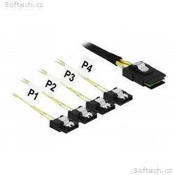 Delock Kabel Mini SAS SFF-8087 > 4 x SATA 7 pin 1 