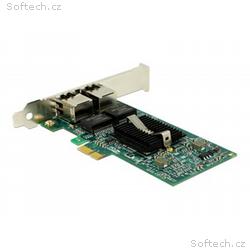 Delock PCI Express Card > 2 x Gigabit LAN - Síťový