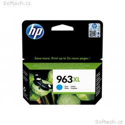 HP 963XL - 22.77 ml - Vysoká výtěžnost - azurová -