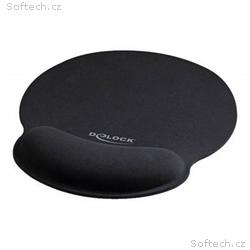 Delock Ergonomic - Podložka pro myš - černá
