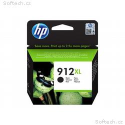HP 912XL - 18 ml - Vysoká výtěžnost - černá - orig