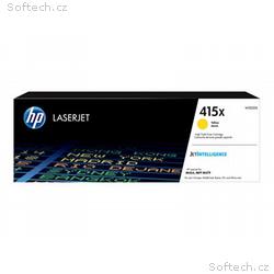 HP 415X - Vysoká výtěžnost - žlutá - originální - 