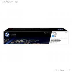 HP 117A - Azurová - originální - kazeta s barvivem