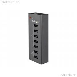 StarTech.com 7 Port USB Charging Station with 5x 1