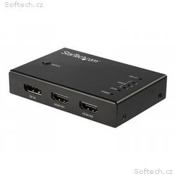 StarTech.com 4 Port HDMI Video Switch - 3x HDMI & 