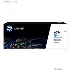 HP 659X - Azurová - originální - LaserJet - kazeta